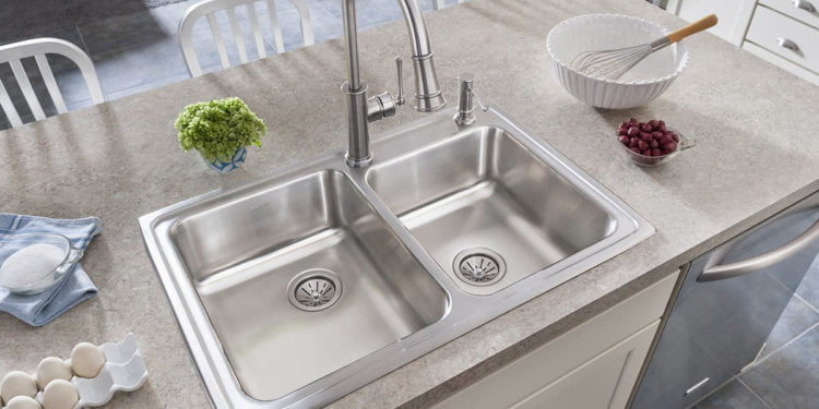 Simple Corner Sink Design