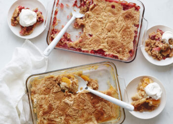 Dump cake with apple pie filling, Yellow dump cake with apple pie filling