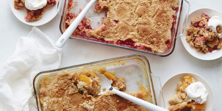 Dump cake with apple pie filling, Yellow dump cake with apple pie filling