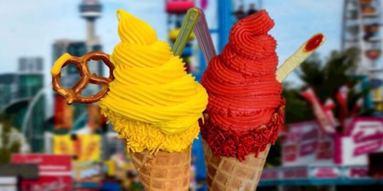 Mustard ice cream is a unusual new manner to have fun National Mustard Day, however hello why not