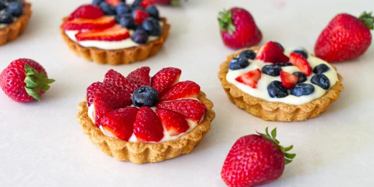 Four summer fruit tart recipes